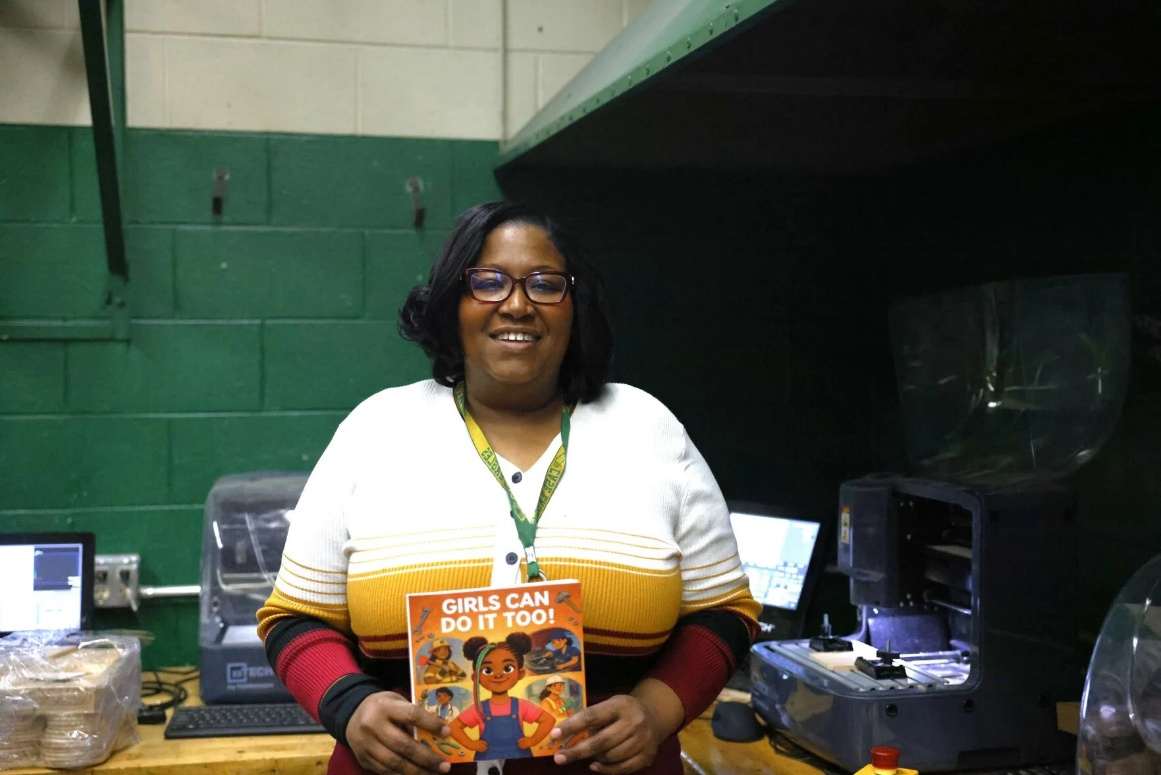 Girls Can Do It Too!’ Case High School teacher writes book about girls in trades jobs