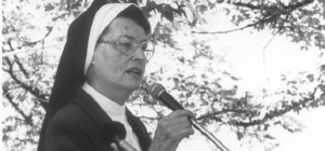 Sister Mary Terese Tracy, RSM, serves as the organization’s first president and CEO